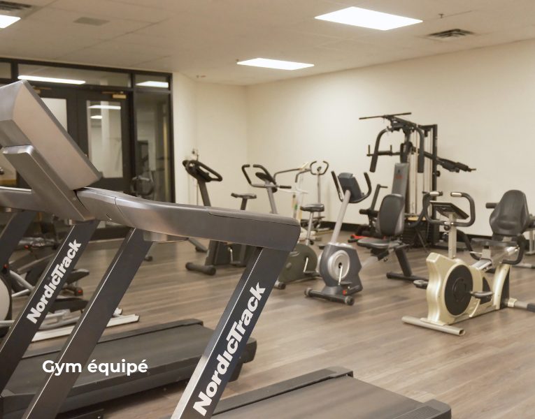 Gym équipé
