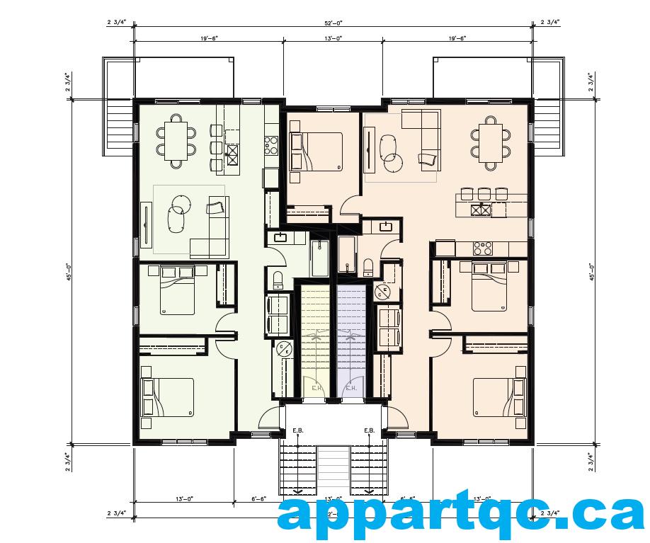 Plan intérieur